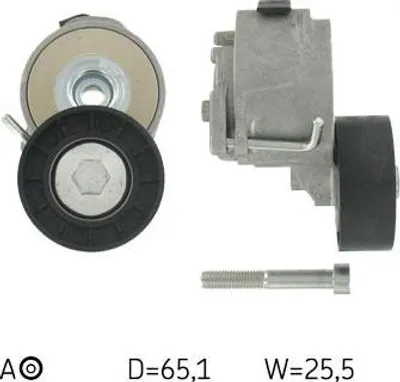 Produktbild von SKF VKM 32046 Spannrolle Keilrippenriemen für OPEL ZAFIRA B (A05) Astra H Caravan (A04) Astra H Schrägheck (A04) für FIAT Ducato Kastenwagen