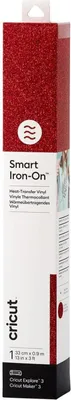 Image de Cricut Smart Iron-On™ film rouge, effet scintillant (2008675)
