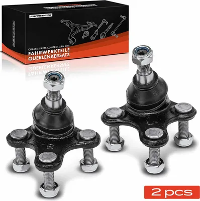 Image de Frankberg 2x Rotule Suspension (Essieu Avant) pour VW Beetle, Caddy MPV, Fourgon, IV, EOS, Golf Plus V, Variant VI, Jetta, Scirocco