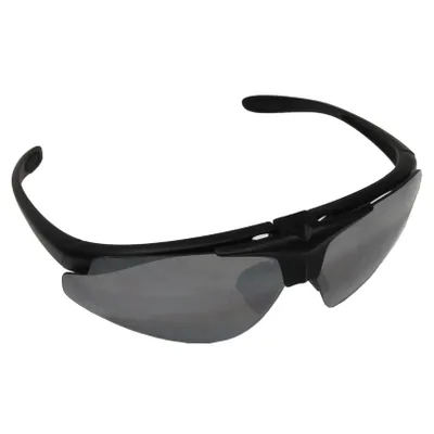 Produktbild von MFH Armee Sportbrille, Hawk,schwarz, 2 Ersatzgläser