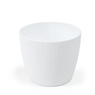 Produktbild von Blumentopf Kunststoffhülle weiß 11 cm Magnolia Jumper