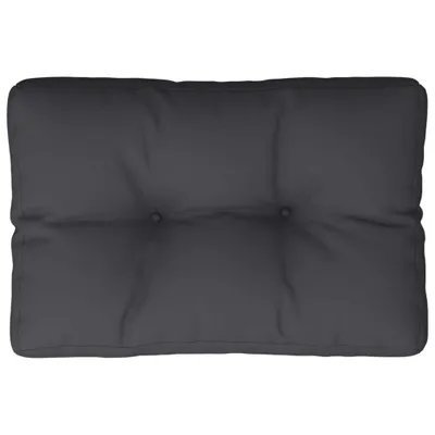 Obrázek produktu pro Poduška na palety černá 50 x 40 x 12 cm textil