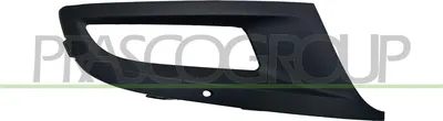 Produktbild von PRASCO Lüftungsgitter Grill Stoßfänger für VW Polo Schrägheck (6R1, 6C1) mit Loch/Löchern für Nebellampen