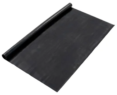 Produktbild von vidaXL Bodenbelag Schwarz 1,2 x 5 m Gummi