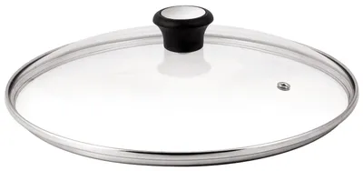 Obrázek produktu pro Tefal 28097312, Kulatý, Průhledná, Sklo, Nerezová ocel, Plast, Černá, 20 cm