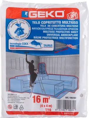 Immagine prodotto di Copertura protettiva in materiale spesso 16 m² in sacchetto - Geko