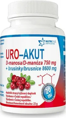 Obrázek produktu pro Uro - Akut 20 tablet