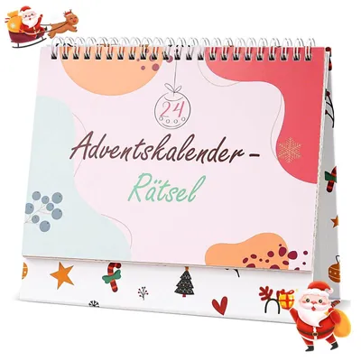 Produktbild von Adventskalender Rätsel 2026 Erwachsene und Kinder Adventskalender Rätsel Erwachsene und Kinder