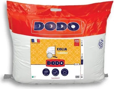 Image de Couette Tempérée DODO EOLIA, 200 x 200 cm, 300 g/m², Blanc