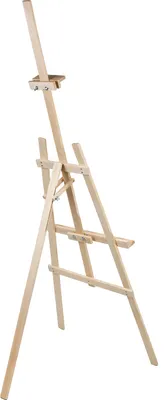Zdjęcie produktu dla Sztaluga malarska 150 cm solidne drewno bukowe, ekologiczne naturalne drewno, dla dorosłych i dzieci, profesjonalnych artystów