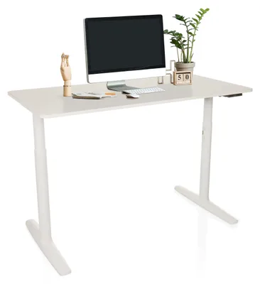 Obrázek produktu pro hjh OFFICE Elektrický výškově nastavitelný stůl STAND PRO Výškově nastavitelný počítačový stůl 71,0 - 116,0 x 140,0 x 70,0 cm