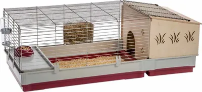 Image de Ferplast Cage à lapins Krolik 140 Plus 142 x 60 x 50 cm 57072570
