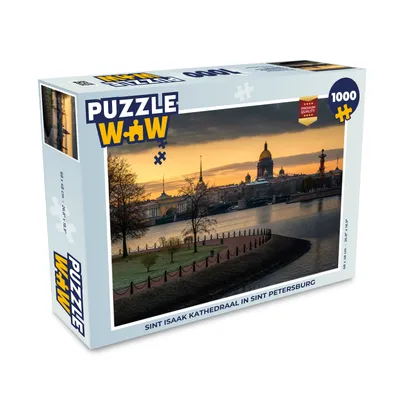 Obrázok produktu pre MuchoWow® Puzzle 1000 ks Petrohrad - Katedrála - večer