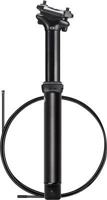 Zdjęcie produktu dla Teleskopowa sztyca podsiodłowa Crankbrothers Highline XC Gravel, czarna, 27,2 mm, 80 mm, 407 mm