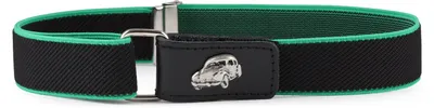 Produktbild von Ladeheid Jungen Gürtel Elastik-Gürtel 1-6 Jahre 34-65 cm P15S (Schwarz/Grün/Auto)