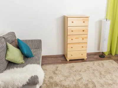Produktbild von Kommode mit Schubladen Vollholz 60 cm