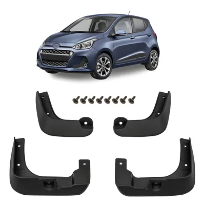 Produktbild von HERSTMOTO Schmutzfänger, 4er-Set Schmutzfänger-Kit Spritzschutz Schmutzfänger mit Befestigungssatz, für Hyundai i10 2013-2019 Zubehör Vorne Und Hinten