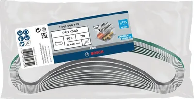 Produktbild von PRO Y580 Schleifband, 13 x 457 mm, 120, 10-tlg.