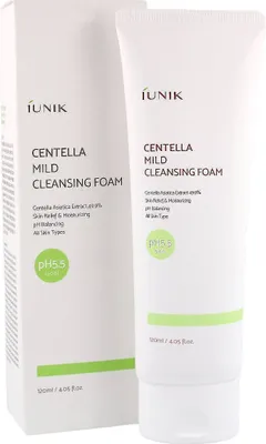 Obrázok produktu pre iUNIK – Jemná čistiaca pena s výťažkom z centelly, 120 ml