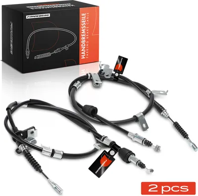 Image de Frankberg 2x Câble de frein à main Essieu arrière des deux côtés pour KIA Picanto SA 1.0L 1.1L 2005-2011