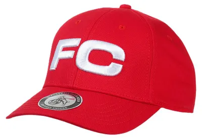 Produktbild von 1. FC Köln Basecap Rot mit FC-Schriftzug, gebogenem Schirm und verstellbarem Verschluss