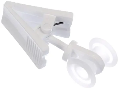 Produktbild von GARDINIA Rollringe für Vorhangschienen/U-Schienen, Mit Klammer, U-Rollring, Kuns