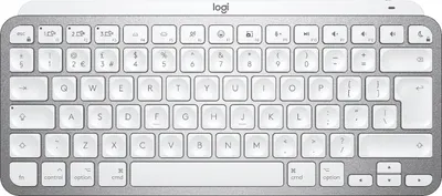Immagine prodotto di Logitech MX Keys Mini per Mac Tastiera illuminata minimalista senza fili - Senza fili - Bluetooth - Interruttore a forbice - QWERTY - LED - Grigio
