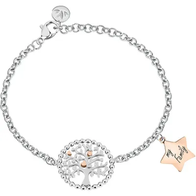 Produktbild von Steel bracelet Green Tree of Life Talismani SAQE14