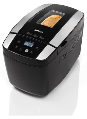 Obrázek produktu pro Gorenje BM1210BK, 1,2 kg, Časovač odloženého startu, Skleněný průzor, Variabilní kontrola propečení kůrky, Funkce uchování teploty, 800 W