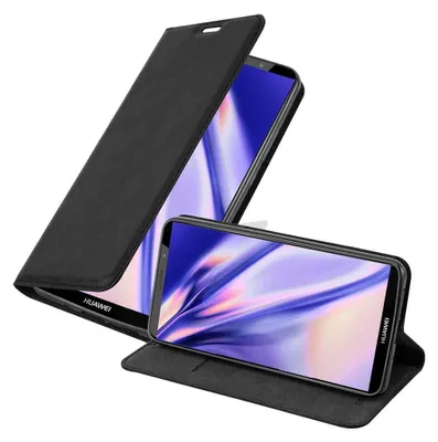 Zdjęcie produktu dla Cadorabo pokrowiec ochronny na Huawei MATE 10 PRO w kolorze czarnym etui na telefon z magnetycznym zamknięciem
