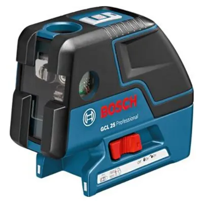 Immagine prodotto di Laser combinato GCL 25 IP54 2 linee/5 punti G0,6kg Lasercl.2 w.BS150 w.batteria BOSCH