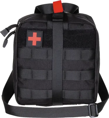 Zdjęcie produktu dla MFH 30631A - Torba - Pierwsza pomoc - MOLLE - duża - czarna