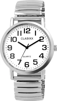 A product shot of a watch on a white background.