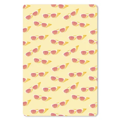 Obrázek produktu pro Podložka pod myš - Léto - Sluneční brýle - růžové - 18x27cm - Podložka pod myš