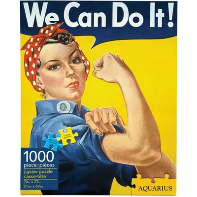Productafbeelding van AQUARIUS Puzzel, 1000 stukjes, Smithsonian, Rosie de Riveteraar - 65260