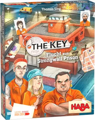 Produktbild von HABA Familienspiel Krimispiel The Key Flucht aus Strongwall Prison 1306842001