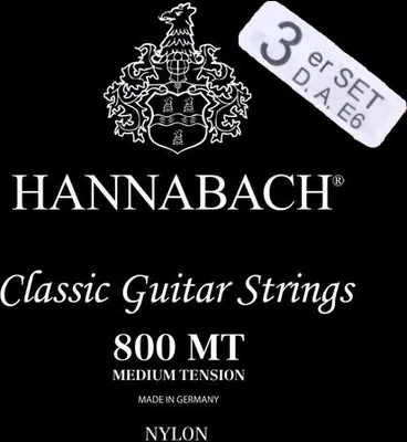 Produktbild von Hannabach 8007MT - medium - Bass-Satz