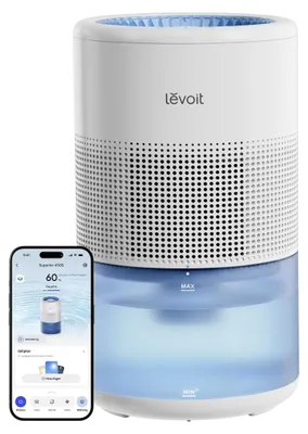 Produktbild von Levoit Smart Luftbefeuchter, ab 19 dB Verdunster, kein weißer Staub, 4,5L