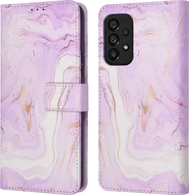 Immagine prodotto di Custodia a libro imoshion Design Samsung Galaxy A53 - Purple Marble