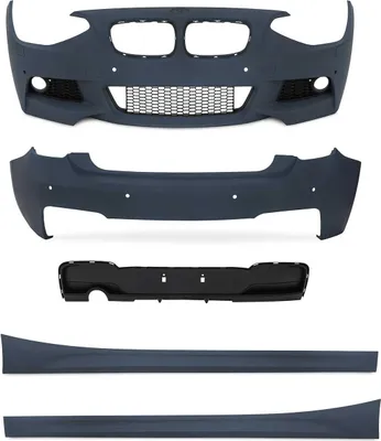 Produktbild von JOM Stoßstangen Kit & Seitenschweller für BMW F20 5-türer 2011-2015 Schwarz