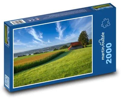 Obrázek produktu pro Puzzle 2000 Louka u jezera - martinpuzzle