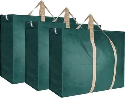 Obrázek produktu pro Velká zelená taška na zásoby o objemu 100 litrů, rozkládací, se zipem