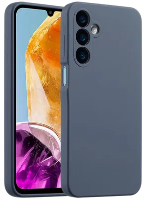 Immagine prodotto di Custodia in silicone liquido Accezz per Samsung Galaxy A16 - Blu scuro