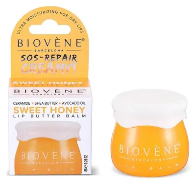 Image de Biovene, Honig + Céramides, baume à lèvres, 8 g