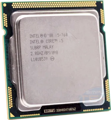 Produktbild von Intel Core i5-760, Intel® Core™ i5, LGA 1156 (Socket H), 45 nm, Box, Intel, i5-760