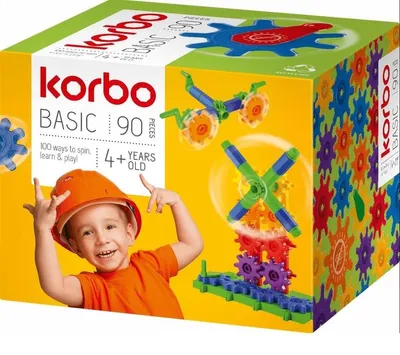 Produktbild von Bausteine – Korbo-Basisset, 90 Teile