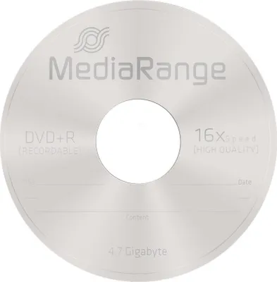 Immagine prodotto di MediaRange MR419 MediaRange DVD+R 4.7GB   5pcs Pack 16x Slimcase