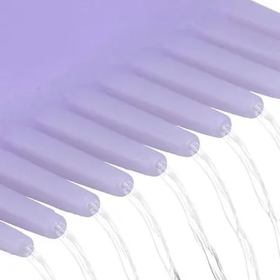Produktbild von Wiederverwendbare Applikatorflaschen mit Ansatzkamm für Haarfärbemittel, 4 Stück aus Silikon, einfach zu bedienen für Salon und Zuhause