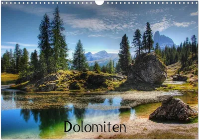 Produktbild von dolomiten (Wandkalender 2025 DIN A3 quer), CALVENDO Monatskalender
