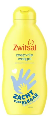Image de Gel de toilette sans savon Zwitsal 200 ml